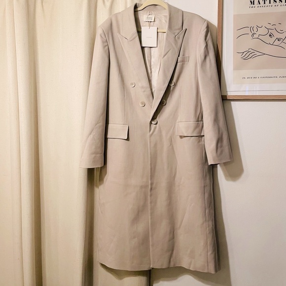 DISSH Harley Stone Longline Coat - Picture 4 of 7